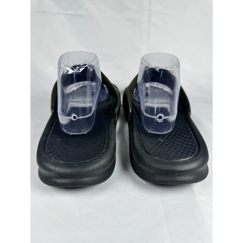 Nike Benassi JDI 343880-302 Mens 11 Slide Green Black Cargo Khaki Slip On Sandal